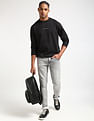 Calvin Klein Jeans Brand Printed Regular Fit Sweatshirt