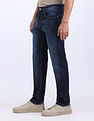 Flying Machine Slash Slim Tapered Mid Rise Jeans
