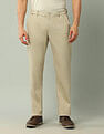 Arrow Sport Solid Dobby Weave Trousers