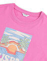 U.S. Polo Assn. Women Graphic Print Boyfriend T-Shirt