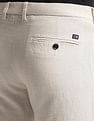 Arrow Sports Cotton Linen Mid Rise Trousers