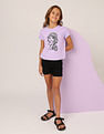 U.S. Polo Assn. Kids Girls Stud Detailed Relaxed Fit T-Shirt