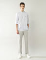 Arrow Sport Slim Fit All Over Printed Shirt