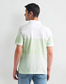 Arrow Sports Colour Block Cotton Polo Shirt