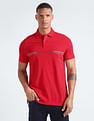 Tommy Hilfiger Stripe Chest Regular Polo Shirt