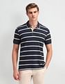 Arrow Sport Horizontal Striped Regular Polo Shirt