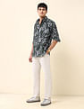 U.S. Polo Assn. Tailored Fit Tropical Printed Shirt