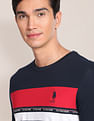 U.S. Polo Assn. Horizontal Stripe Crew Neck T-Shirt