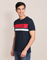 U.S. Polo Assn. Horizontal Stripe Crew Neck T-Shirt