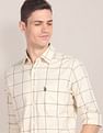 U.S. Polo Assn. Cotton Twill Windowpane Shirt