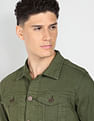 U.S. Polo Assn. Denim Co. Panelled Solid Denim Jacket