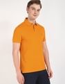 Tommy Hilfiger Solid Regular-Fit Cotton Polo Shirt