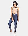 Flying Machine Women Twiggy Super Skinny Fit Whiskered Jeans