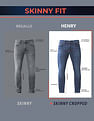 U.S. Polo Assn. Denim Co. Henry Tapered Fit Super Stretch Jeans