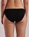 Calvin Klein Underwear Black Solid Low Rise Panty