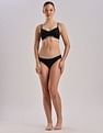 Calvin Klein Underwear Black Solid Low Rise Panty