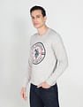 U.S. Polo Assn. Denim Co. Crew Neck Graphic Print Sweater