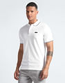 Calvin Klein Stretch Pique Tipped Polo Shirt