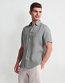 U.S. Polo Assn. Denim Co. Slim Fit Solid Shirt