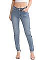 Flying Machine Women Skinny Fit Mid Rise Jeans