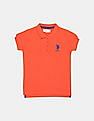 U.S. Polo Assn. Kids Solid Pique Polo Shirt