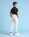U.S. Polo Assn. Kids Boys Brand Printed Regular Fit Track Pants