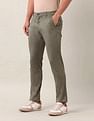 U.S. Polo Assn. Denver Slim Fit Solid Trousers