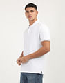 Calvin Klein Jeans Stretch Pique Solid Tipped Polo Shirt