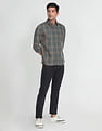Arrow Sports Tartan Check Cotton Casual Shirt