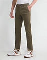 Arrow Sport Slim Fit Textured Trousers