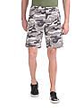 Aeropostale Camo Print Flat Front Shorts