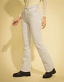 Flying Machine Women K-Street X Bootcut Fit Patch Pocket Jeans