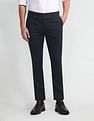 Arrow Geometric Pattern Tapered Fit Trousers