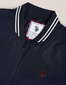 U.S. Polo Assn. Striped Detail Bomber Jacket