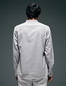 Flying Machine Vertical Striped Regular Fit Shirt