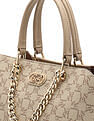 U.S. Polo Assn. Zoe Monogram Satchel Bag