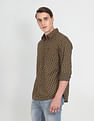 U.S. Polo Assn. Denim Co. Pure Cotton Floral Print Casual Shirt