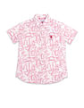 U.S. Polo Assn. Kids Boys Regular Fit Abstract Printed Shirt