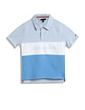Tommy Hilfiger Kids Boys Colorblock Regular-Fit Cotton Polo T-Shirt