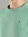 Tommy Hilfiger Solid Regular-Fit Cotton T-Shirt