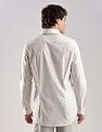 Calvin Klein Jeans Vertical Stripes Slim Fit Plain Woven Shirt