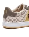 U.S. Polo Assn. Women Monogram Canvas Lace Up Charlotte Sneakers