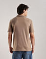 Calvin Klein Jeans Solid Slim Fit Cotton Polo Shirt