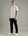 Tommy Hilfiger Solid Regular Fit Cotton Polo T-Shirt
