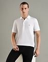 Tommy Hilfiger Solid Regular Fit Cotton Polo T-Shirt