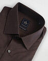 Arrow Manhattan Slim Fit Patterned Dobby Shirt