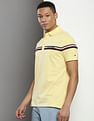 Tommy Hilfiger Transitional Cotton Brand Stripe Polo Shirt