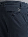 U.S. Polo Assn. Printed Slim Straight Fit Satin Trousers