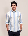U.S. Polo Assn. Denim Co. Vertical Striped Regular Fit Shirt