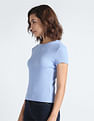 Tommy Hilfiger Sustainable Rib Knit Solid T-Shirt